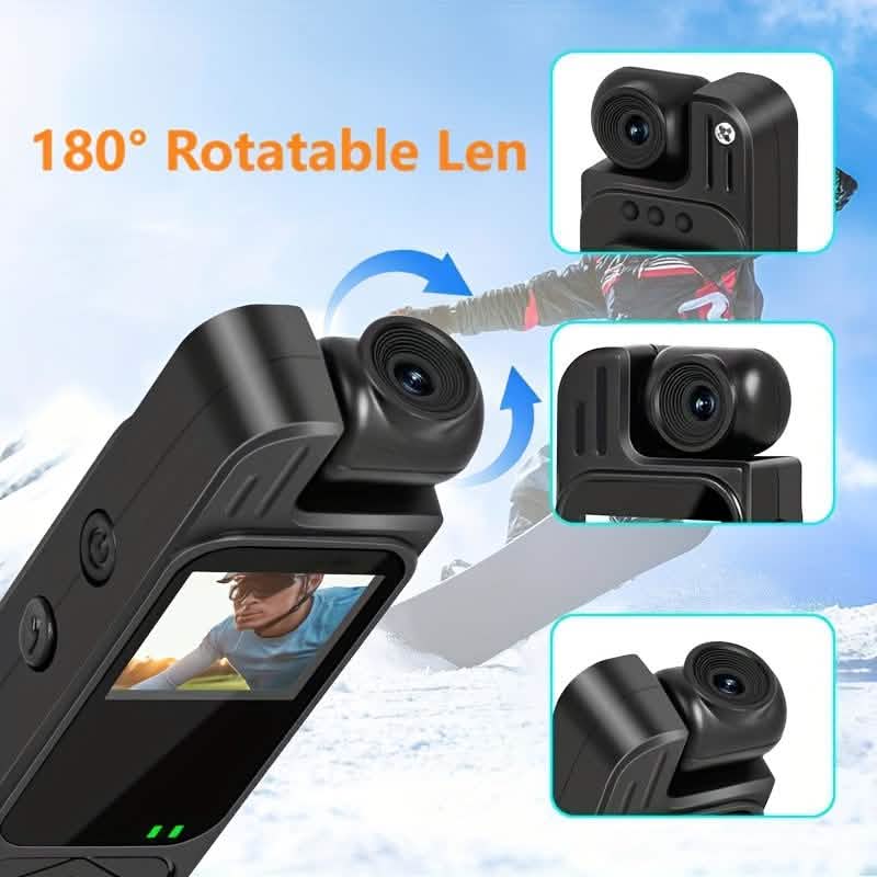 Premium Portable Body Camera Recorder – HD, SD Card Compatible