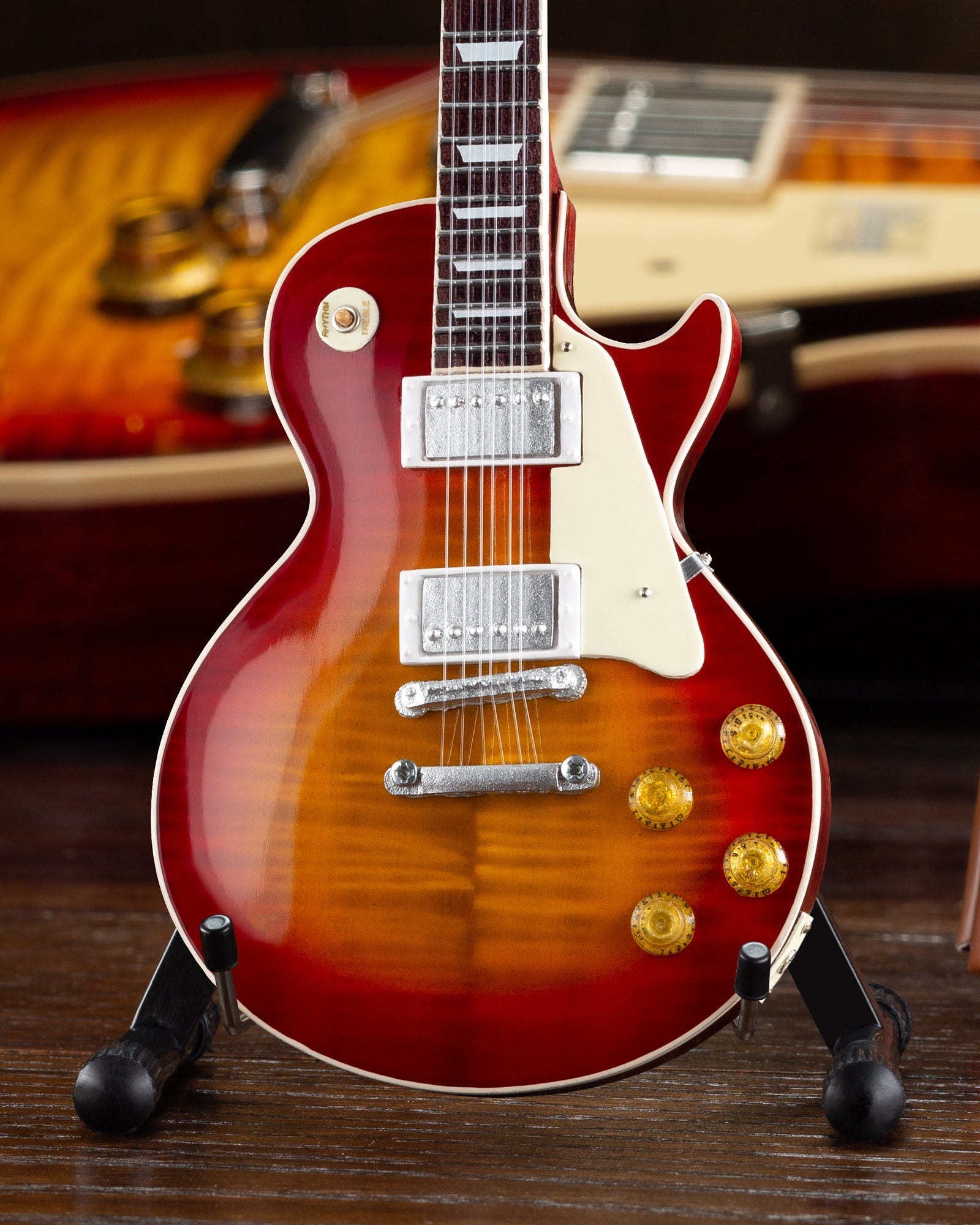 Set of 3 Iconic Gibson Miniature Guitar Replica Models - GG-003