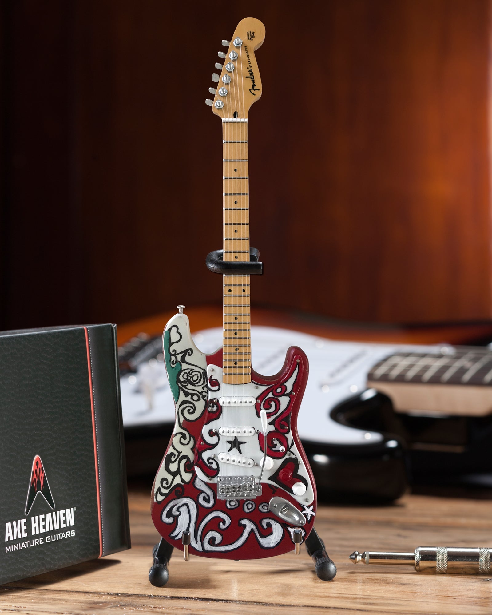 Officially Licensed Jimi Hendrix Mini Fender™ Strat™ Saville Guitar Model