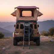 Trailora Summit Soft-Shell Aluminum Rooftop Tent | 2-3 Person | LED + Memory Foam