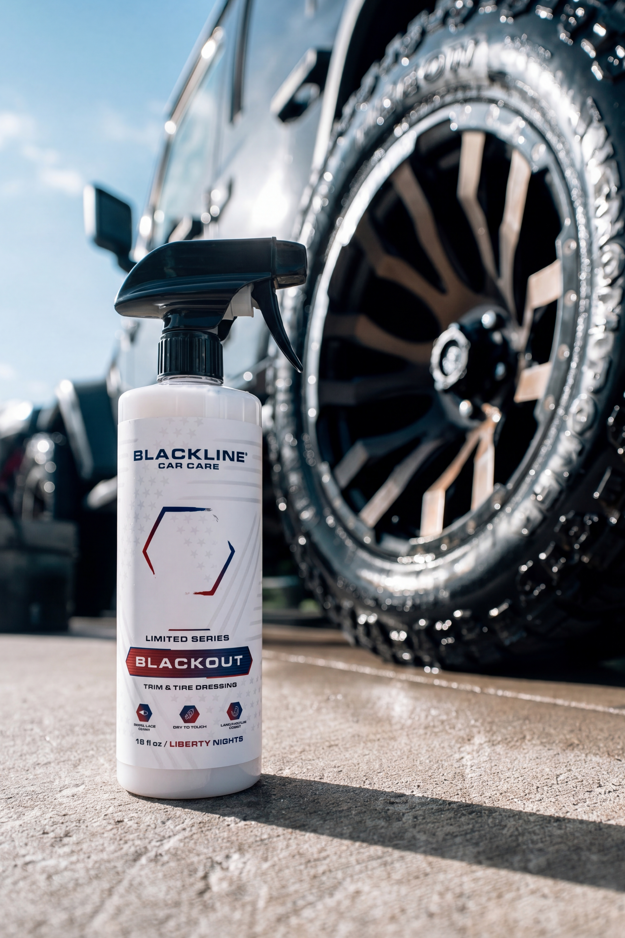 BLACKLINE® BLACKOUT TRIM & TIRE DRESSING