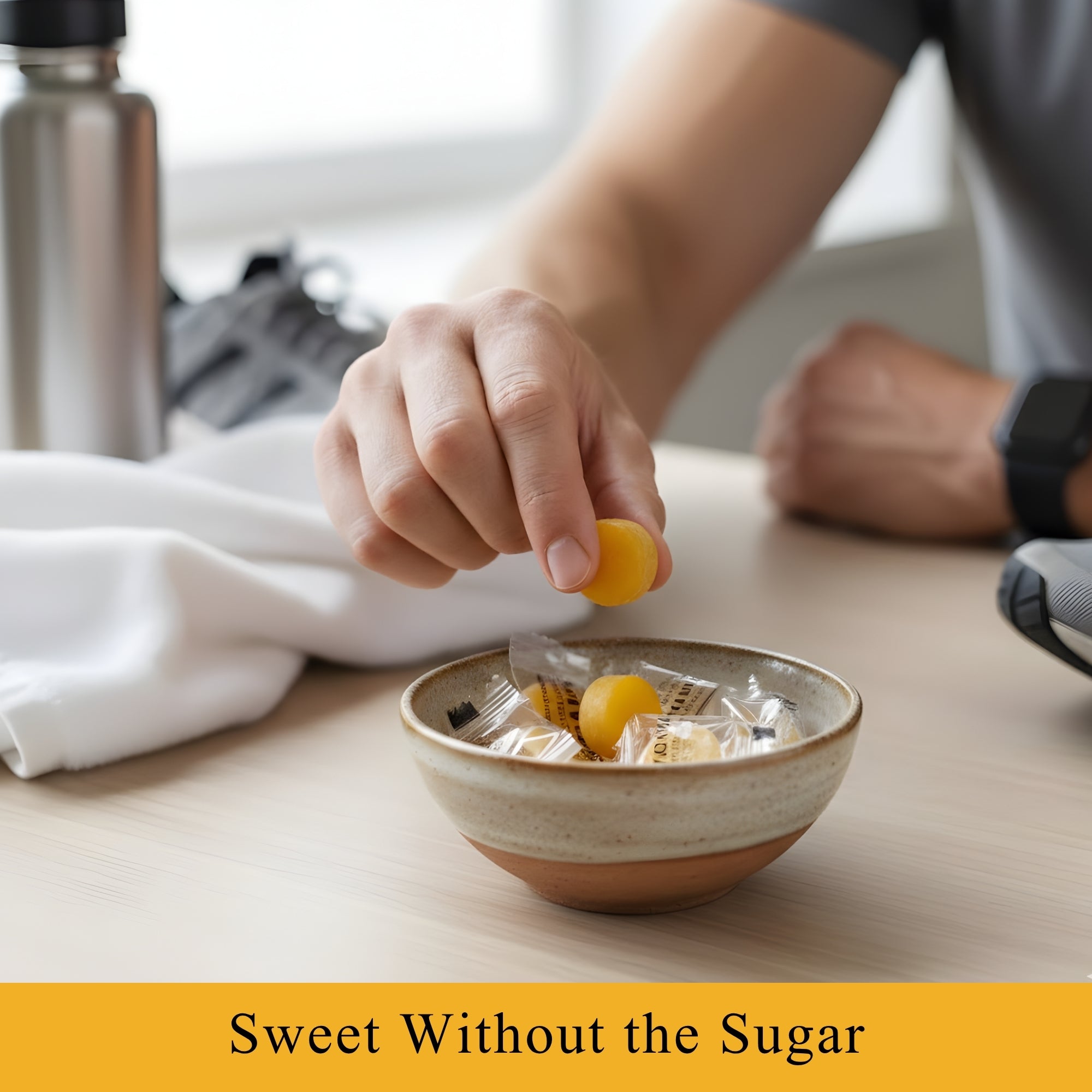 Andy Anand Sugar-Free Mango Hard Candy, 7 oz – European Imported, Stevia Sweetened, Keto & Diabetic-Friendly Gourmet Snack Gift Box
