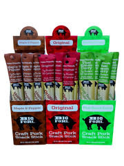 Craft Pork Snack Stick Collection (60 Sticks Total)