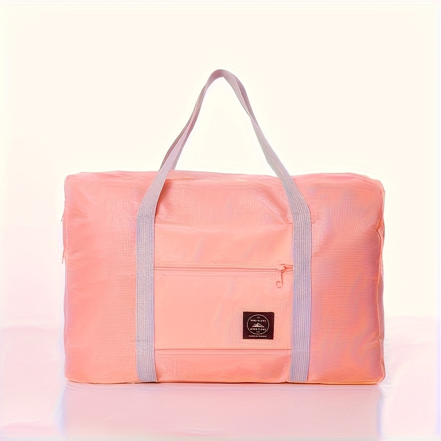 Large Foldable Travel Duffel Bag – Nylon, Gym & Weekend