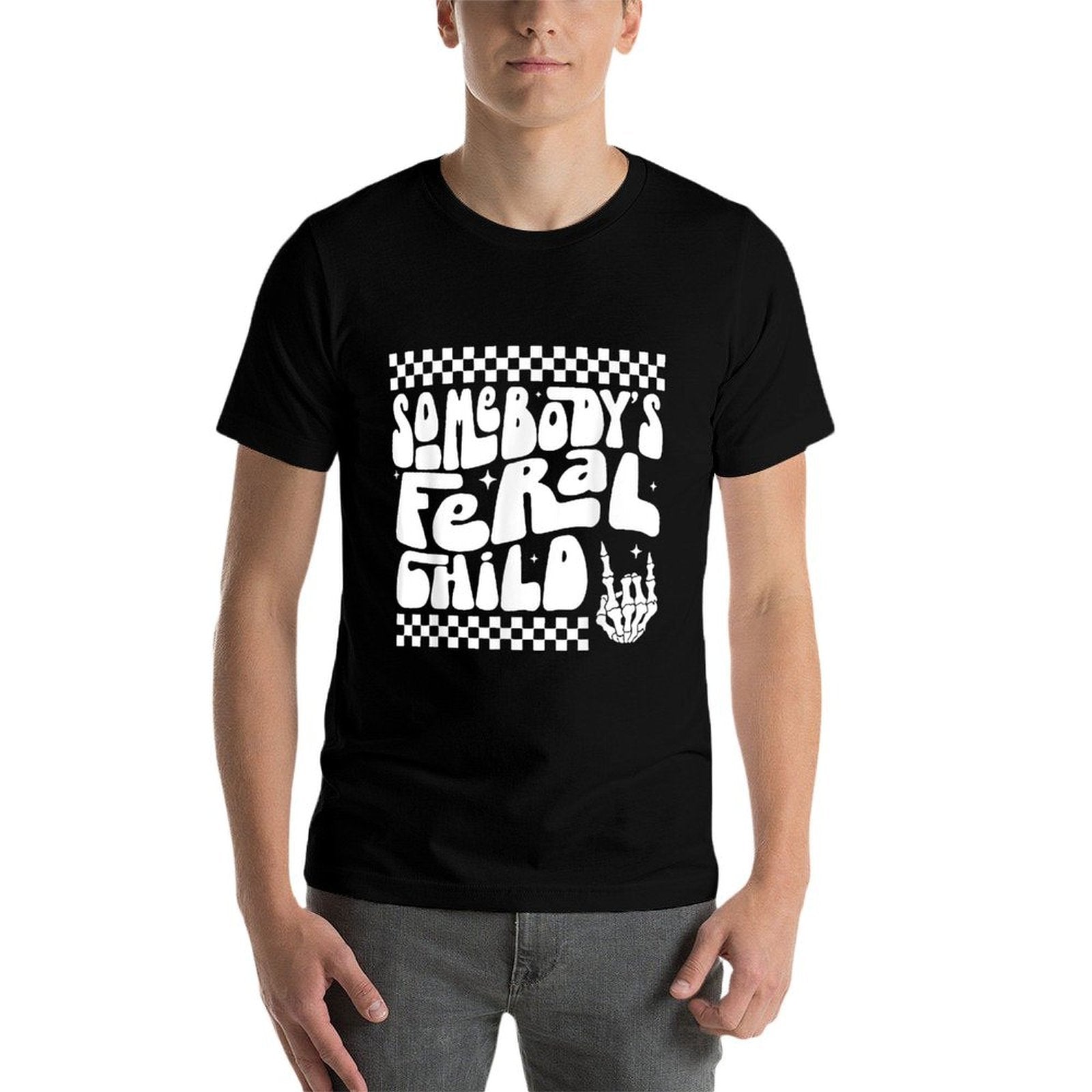 Somebodys Feral Child  Relaxed-fit T-Shirt