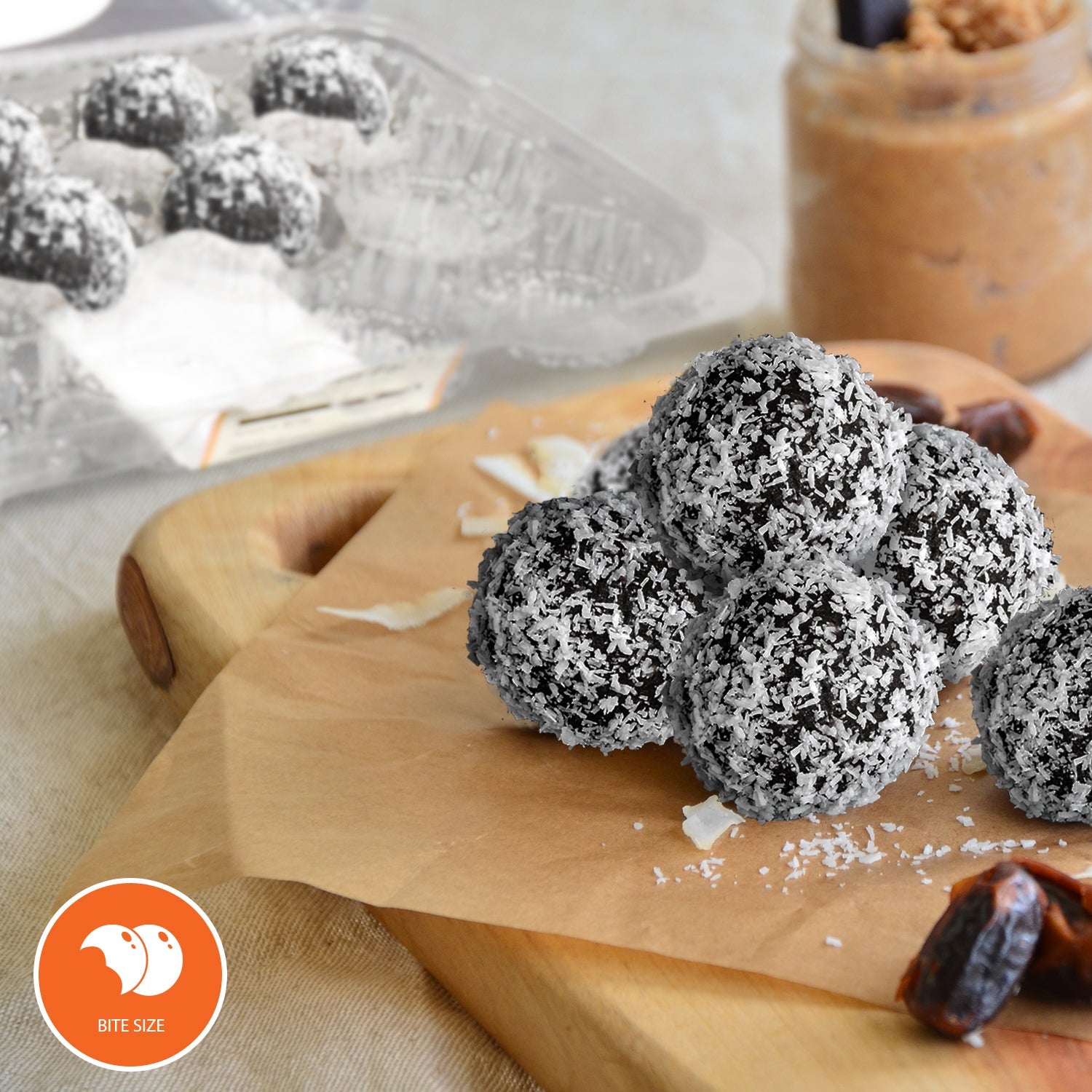 Carbolicious Rum Balls Low-Carb Sugar free, Keto Friendly- 9 Pieces