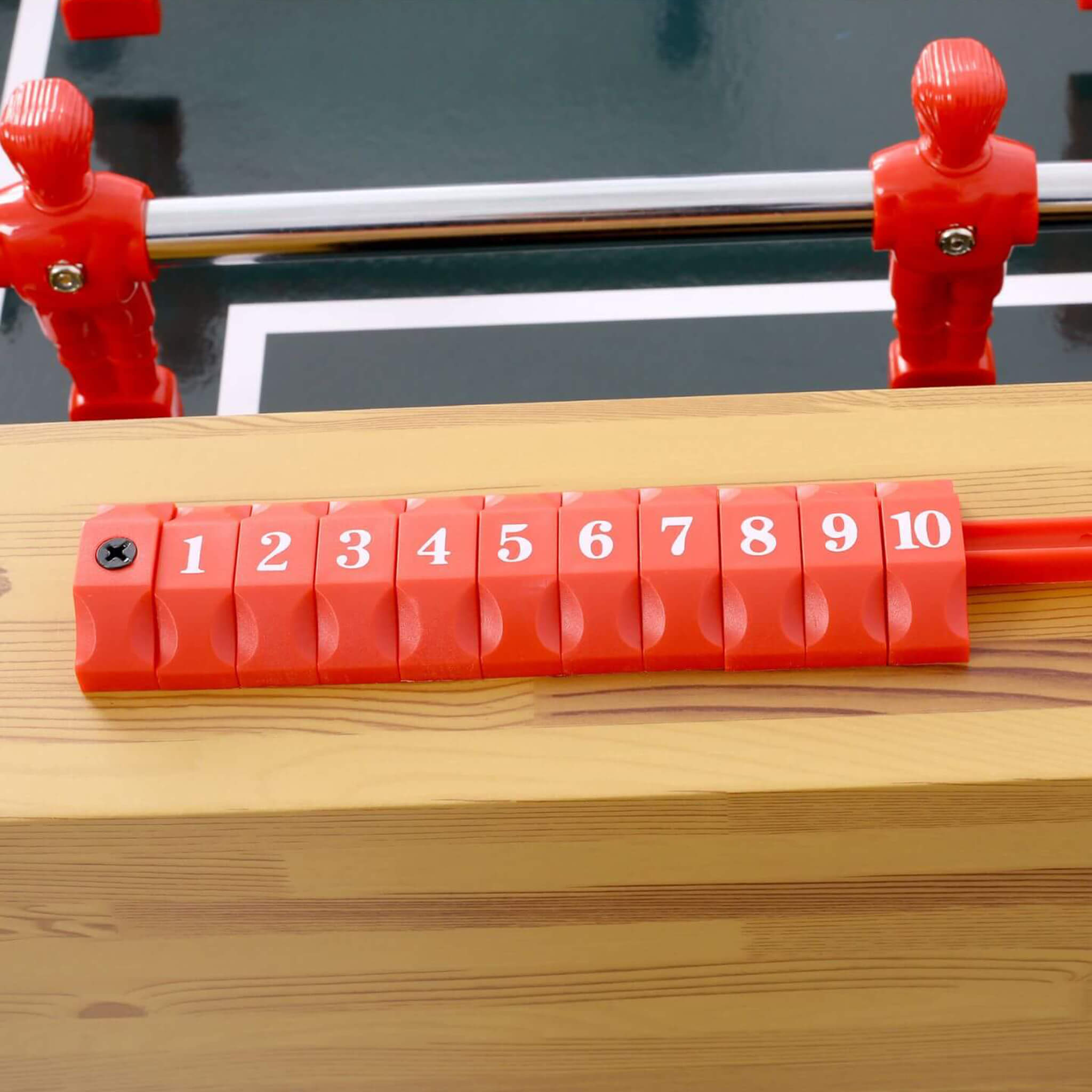 54-Inch Hurricane Light Cherry Foosball Table With Accessories (SAK38651)