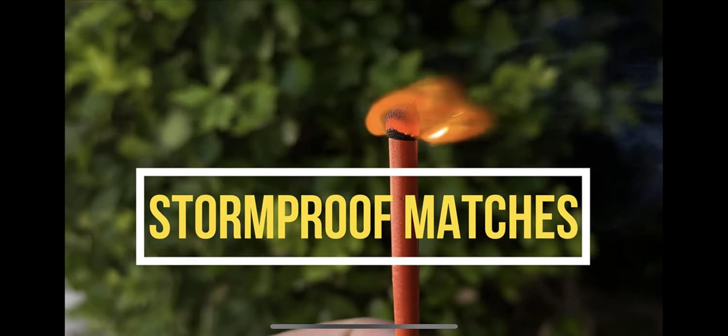 Black Beard Stormproof Fire Matches