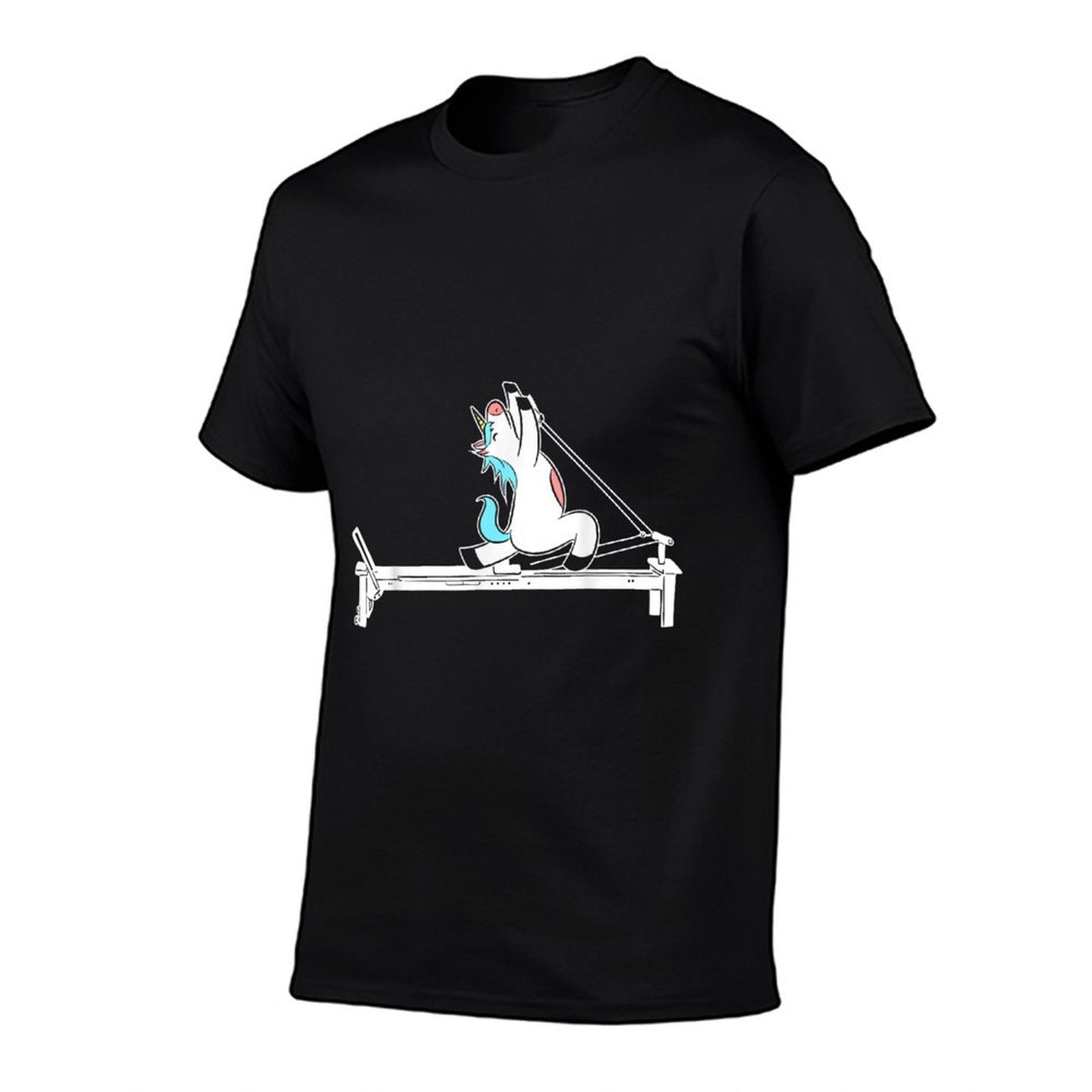 Pilates Unicorn Fitness Exercise Training Meditation  Moisture-wicking T-Shirt