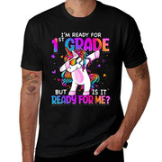 Im Ready For 1st Grade Back To School 1st Grade Girls  Odor-resistant T-Shirt