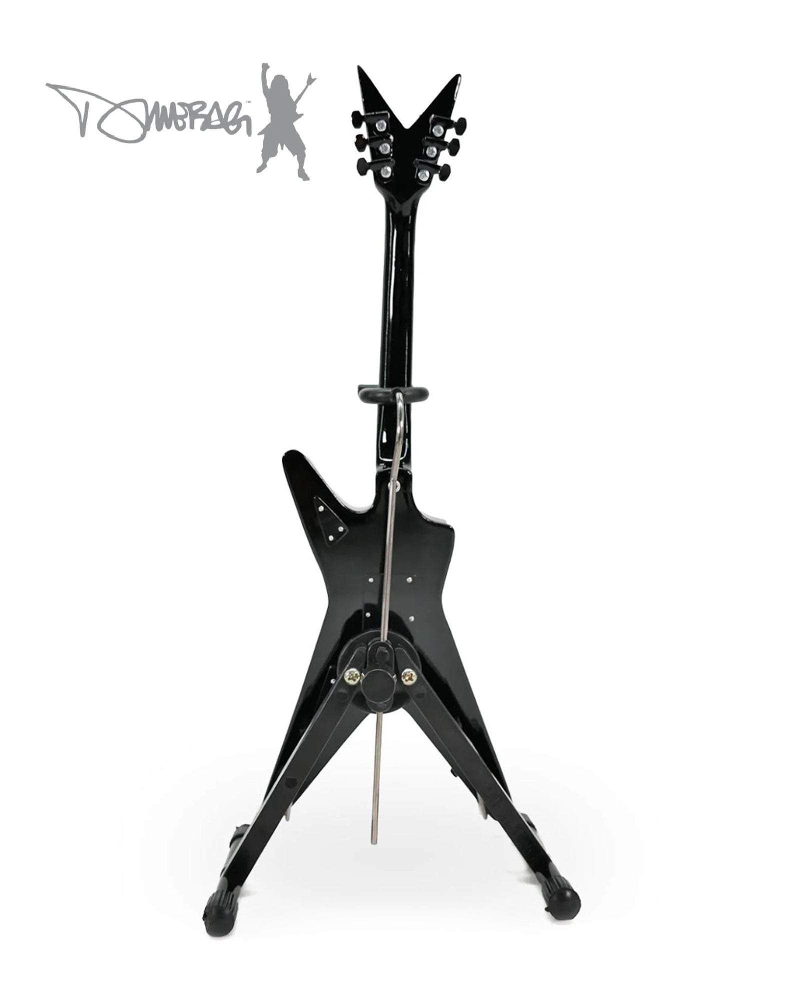 Licensed Dimebag Darrell Signature Lightning Bolt Miniature Guitar Replica