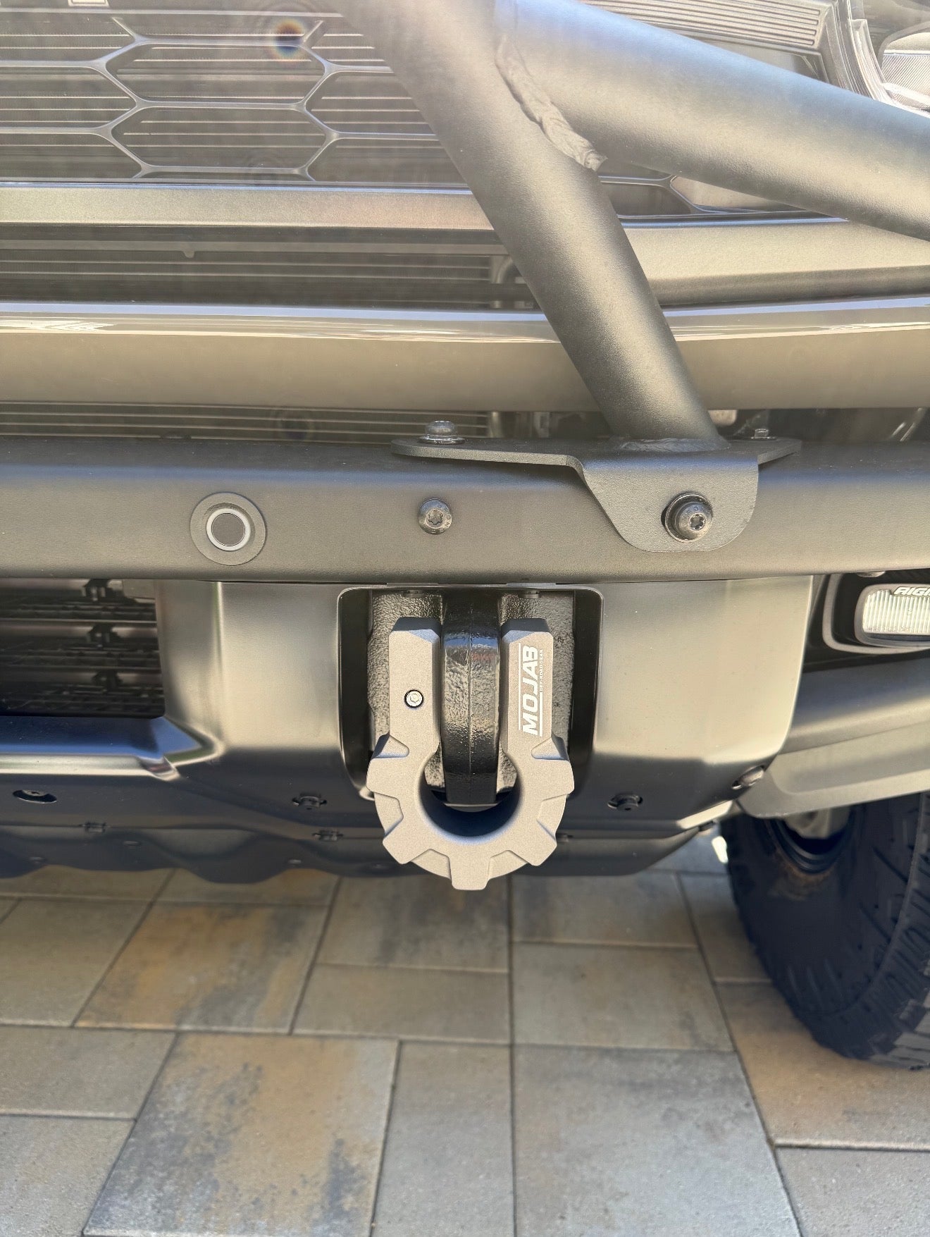 MOJAB 3/4" Extreme Duty Aluminum D-Shackle Set (9T) | Ceramic Coated | Lifetime Warranty