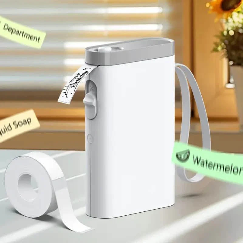 P21 Wireless Thermal Label Maker – Portable USB Printer with Paper Roll, Rechargeable & Ink-Free