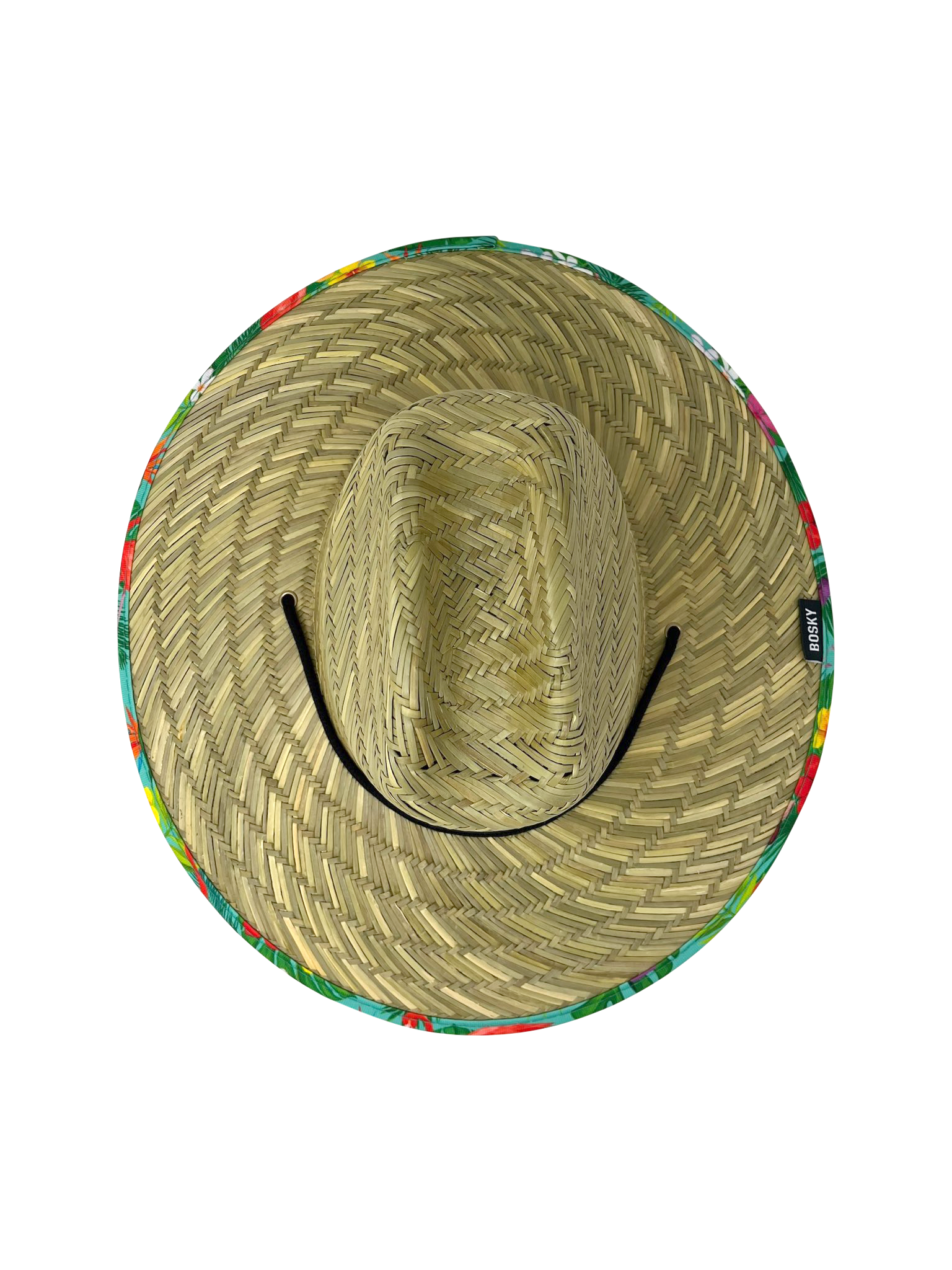 Tropical Flamingo Straw Hat