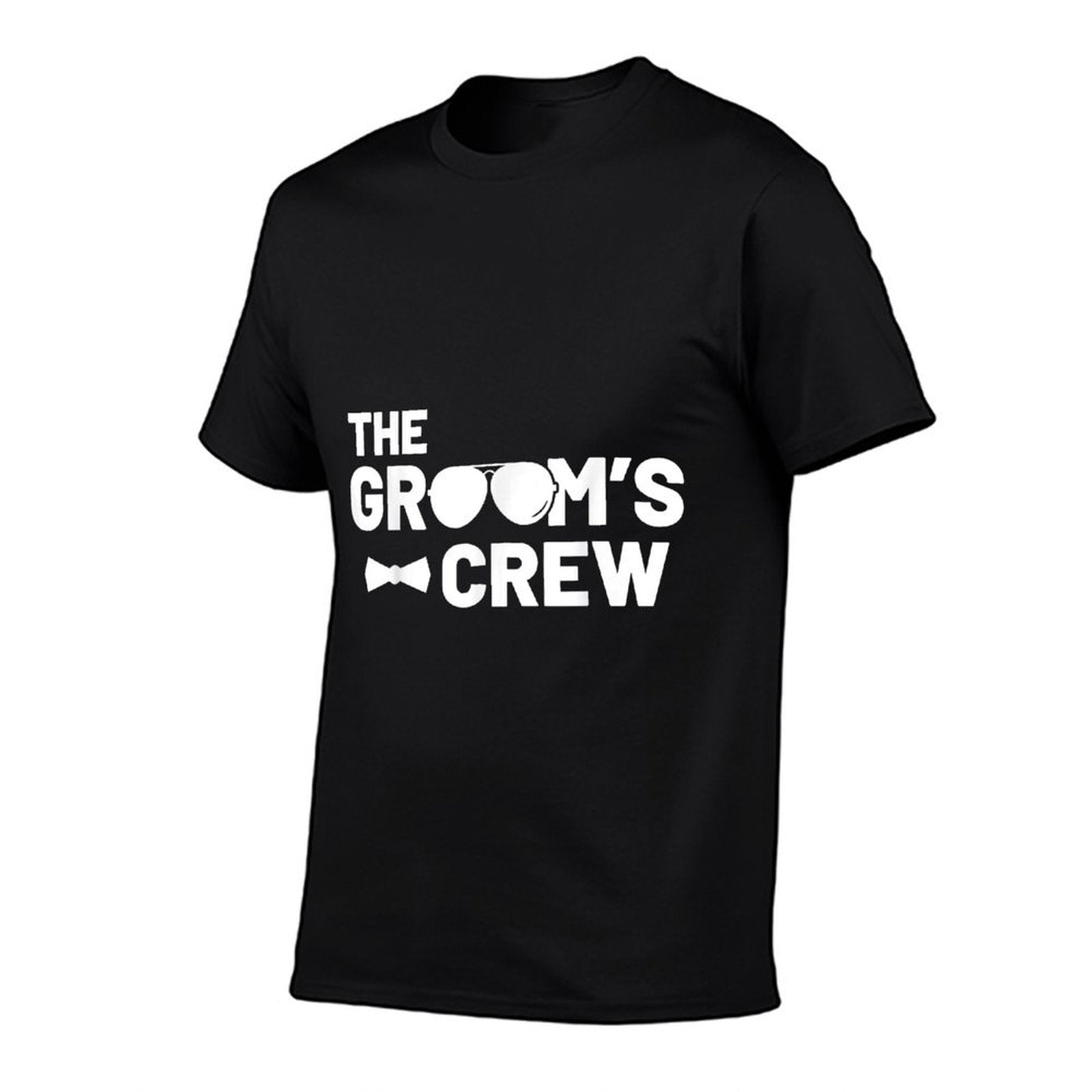 Groomsmen Groom Squat Men Bachelor Supplies Party Wedding  Classic T-Shirt