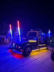 Game Changer LED Whip Set - Red, White & Blue Edition