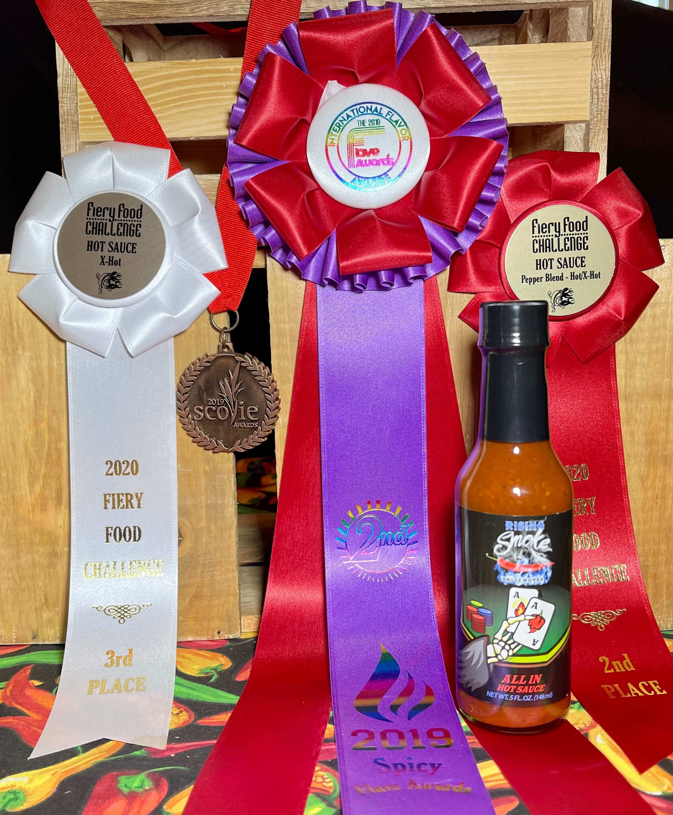 All In - Smoked Reaper Ghost Pepper Hot Sauce (XXX Hot)