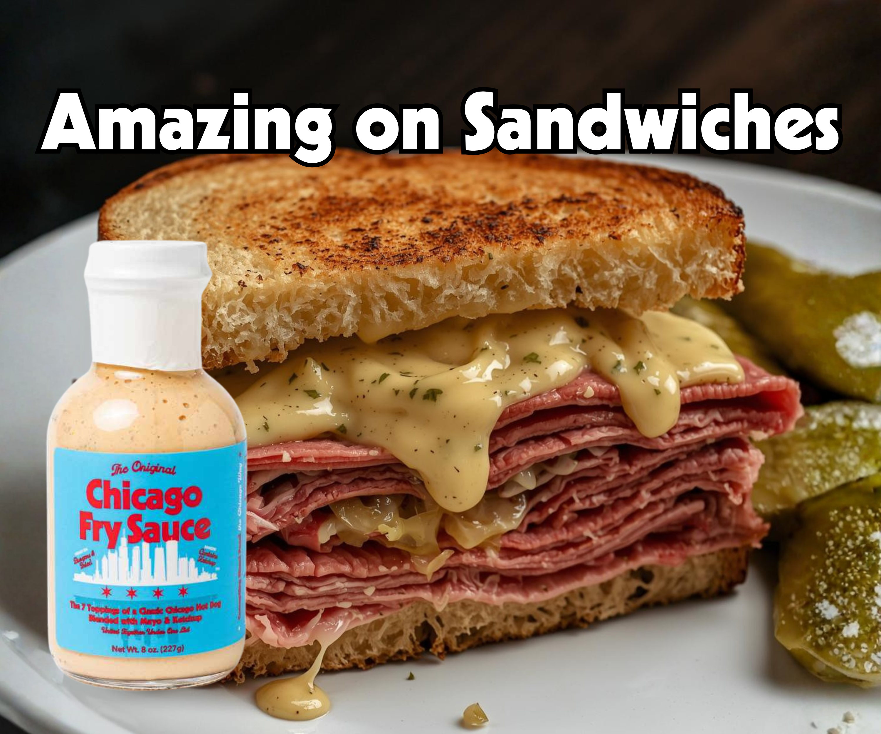Burger & French Fry Dipping Sauce: Chicago Fry Sauce