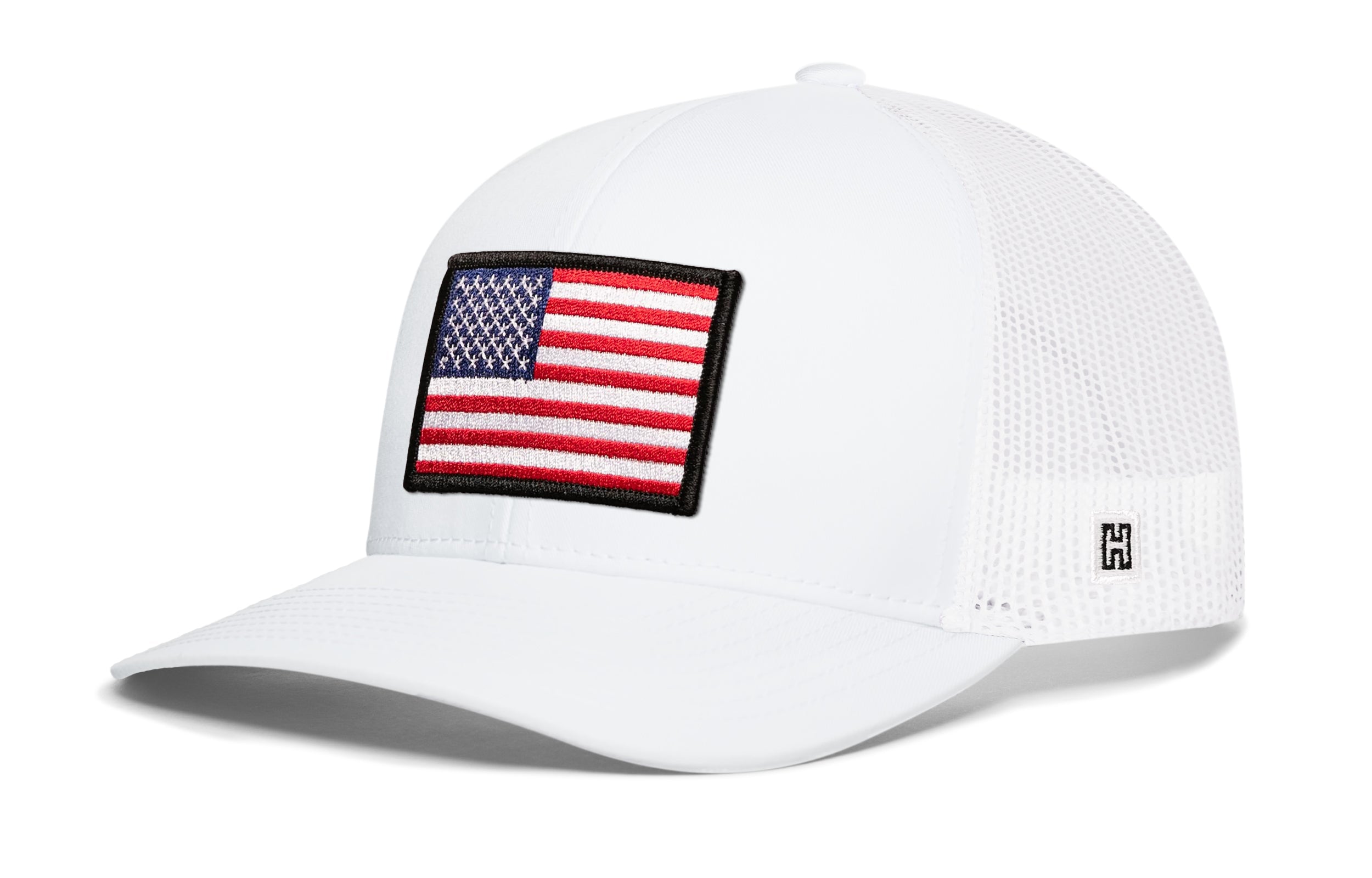 American Flag Trucker Hat  |  USA Snapback