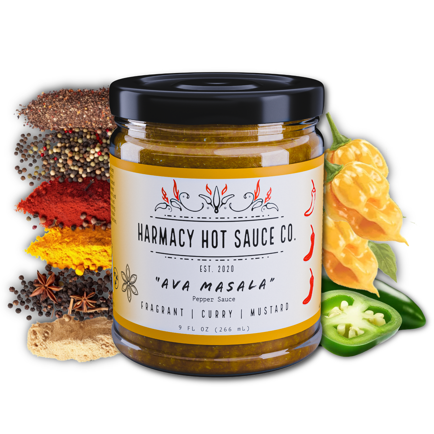 Ava Masala - Curry Mustard (9oz)