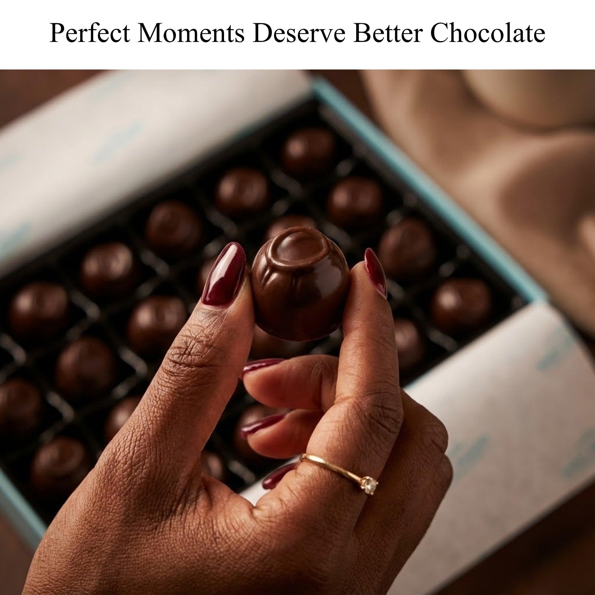Andy Anand Sugar-Free Belgian Dark Chocolate Cherry Cordials Truffles, 25 pc – Plant-Based, Liquid Center, Diabetic-Friendly, Birthday Gift Box