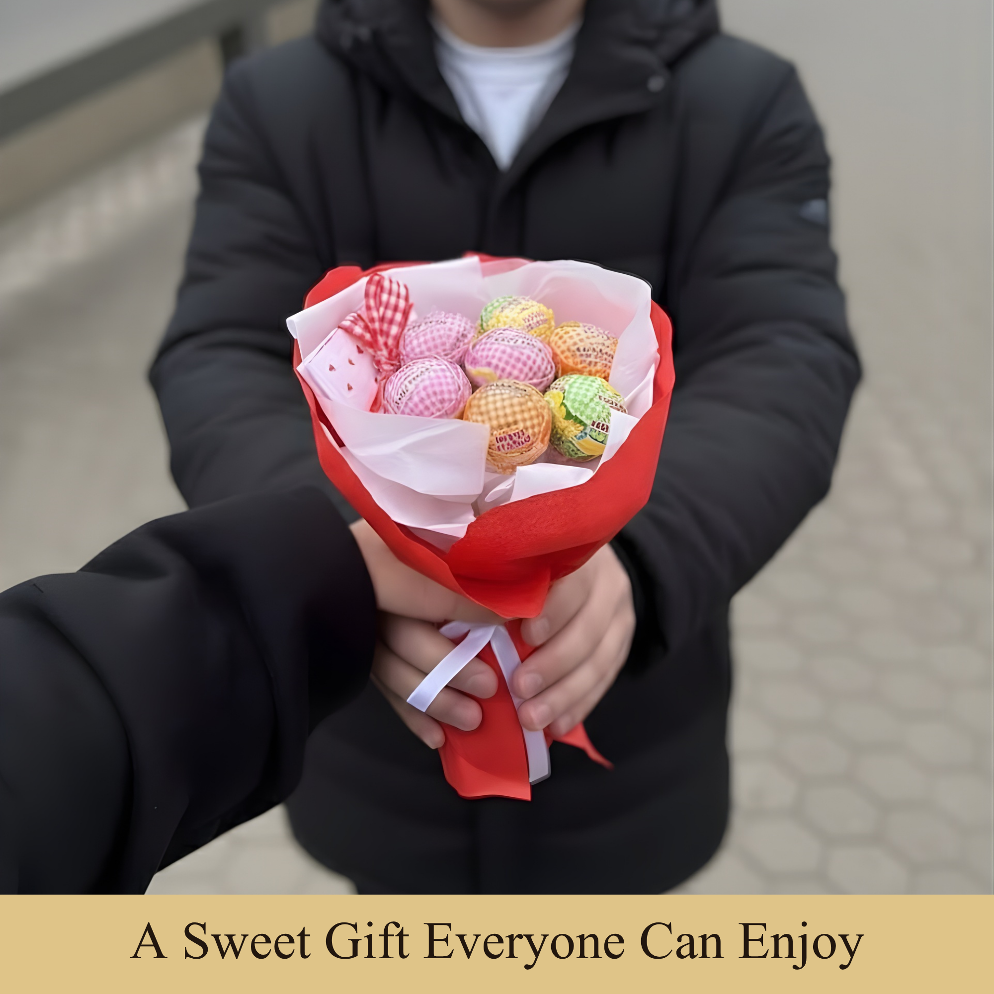 Andy Anand Sugar-Free Lollipops, 29 ct, 8.8 oz – Natural Fruit Flavors, Keto, Vegan, Gluten-Free & Dye-Free, Birthday & Holiday Gift Box