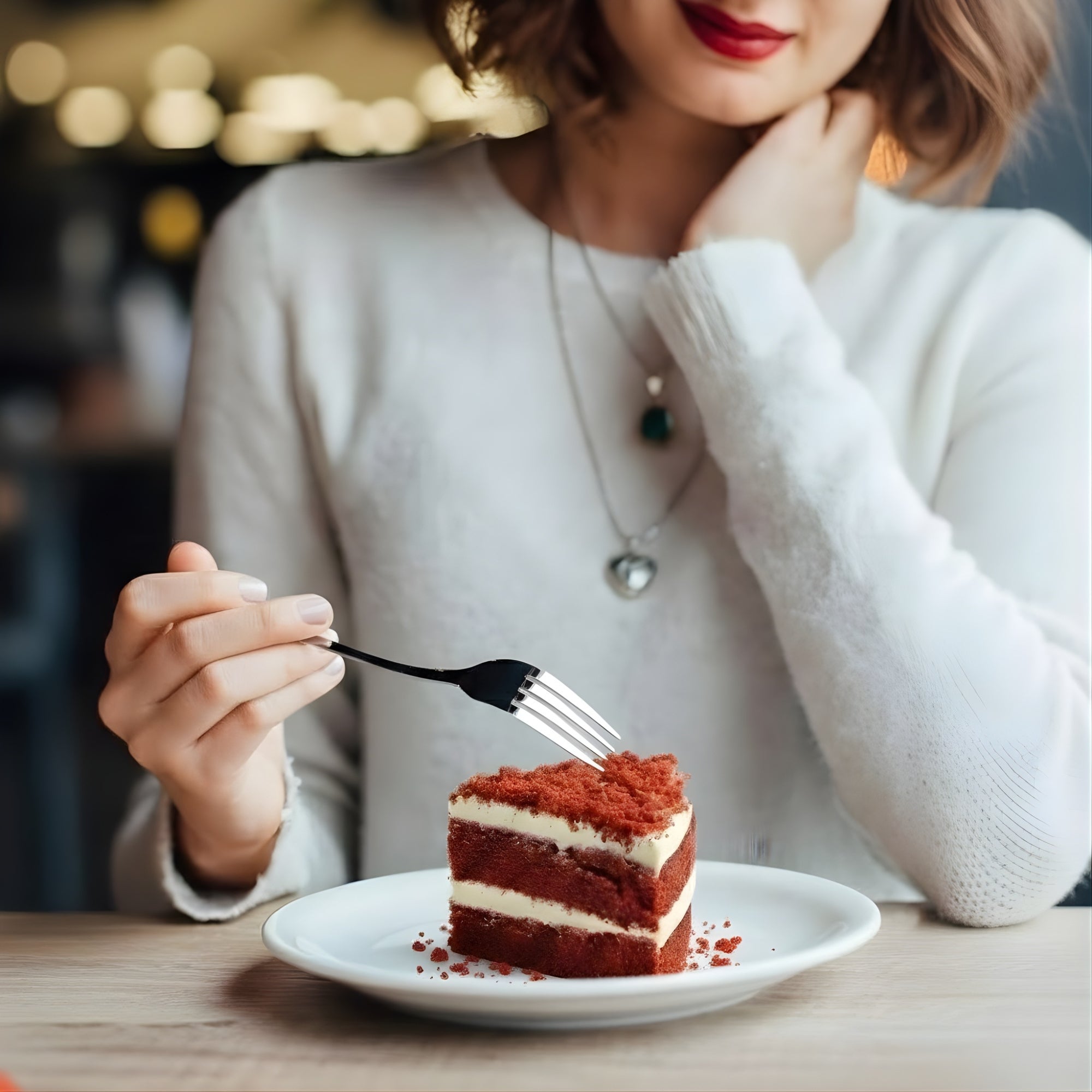 AnAndy and Sugar-Free Red Velvet Cake, 2.4 lb – Belgian Cocoa, Sugar-Free Cream Cheese Frosting, Keto & Diabetic-Friendly Birthday Gift