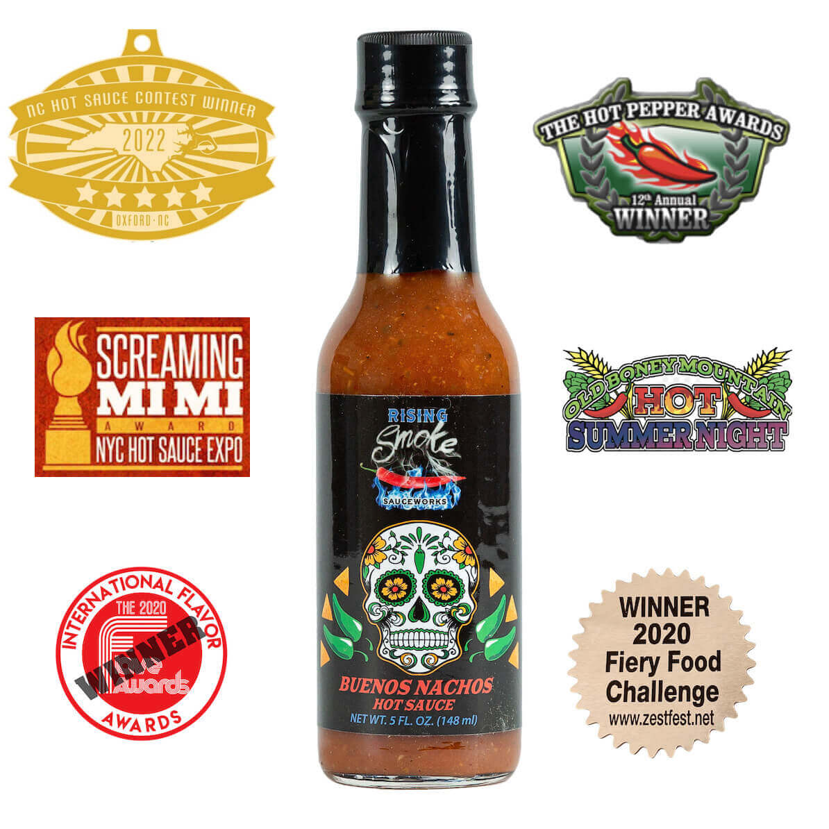 Buenos Nachos - Jalapeño Chipotle Taco Sauce (Mild)