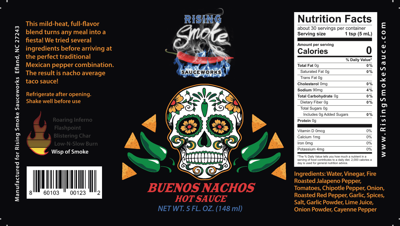 Buenos Nachos - Jalapeño Chipotle Taco Sauce (Mild)