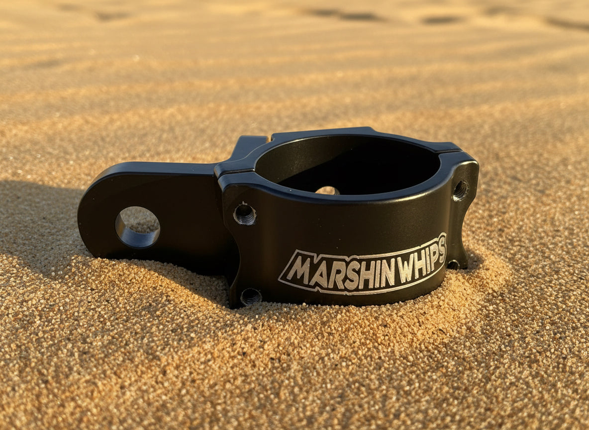Marshin Whips 360 Billet Cage Mount | Adjustable 1.75" - 2.0" Roll Bar Bracket | Pair