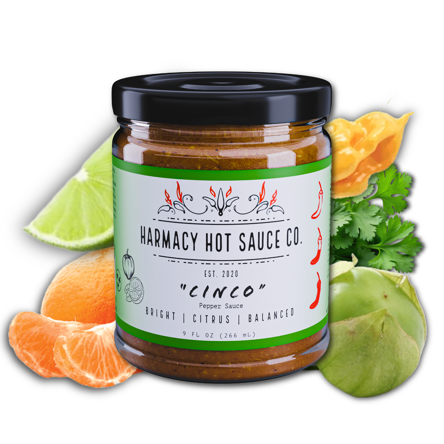 Cinco - Tomatillo & Tangerine (9oz)
