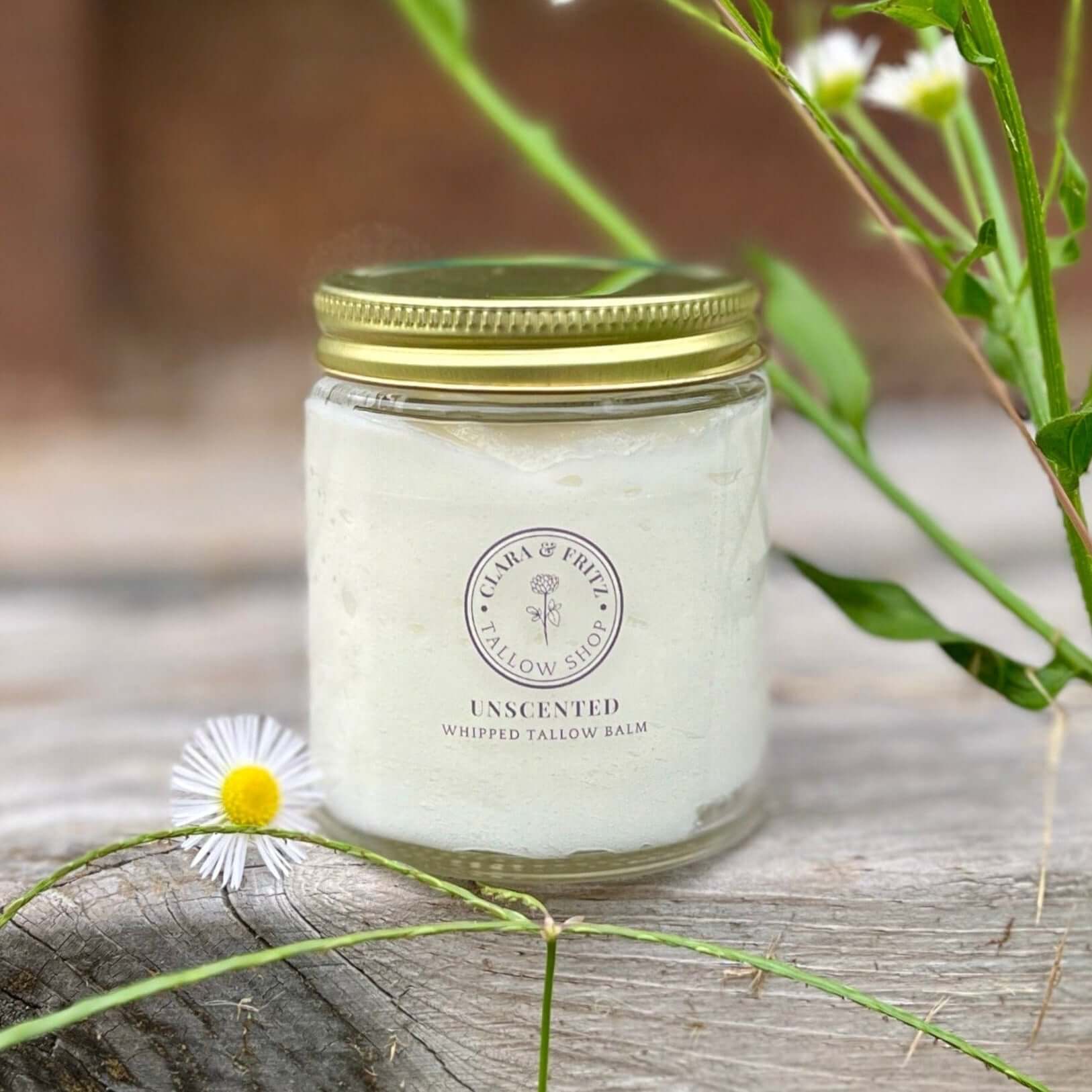Unscented Whipped Tallow Balm