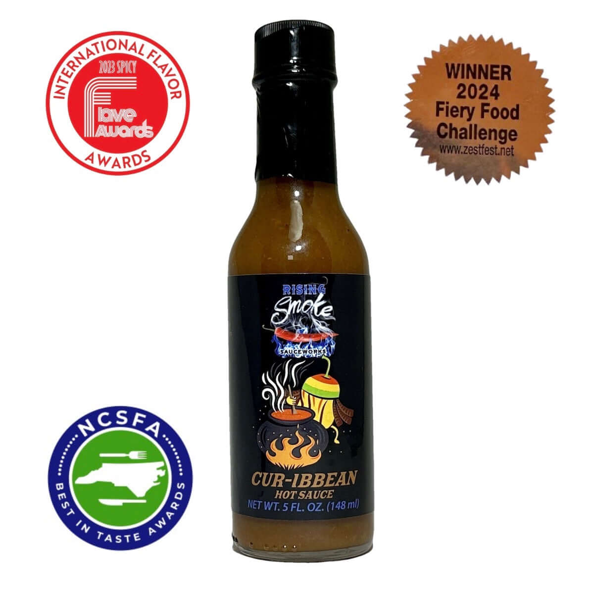 Cur-ibbean - Scotch Bonnet Curry Hot Sauce (Hot)