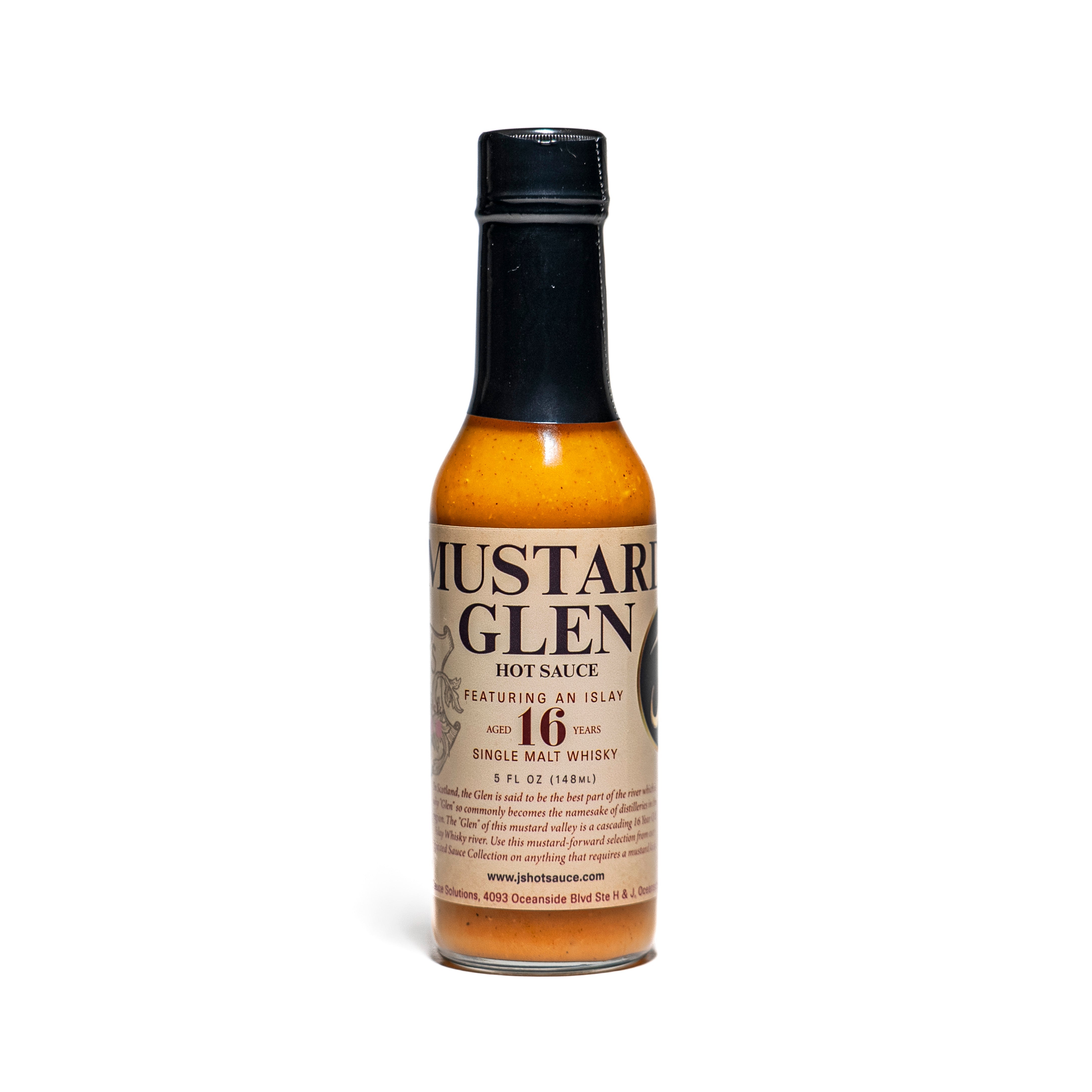 J's Small Batch - Mustard Glen Hot Sauce