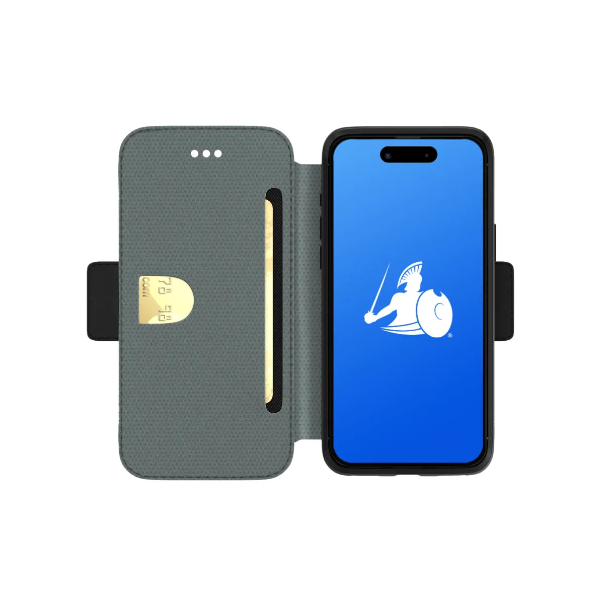 iPhone 14 EMF Blocking Wallet Case with 5G Radiation Protection