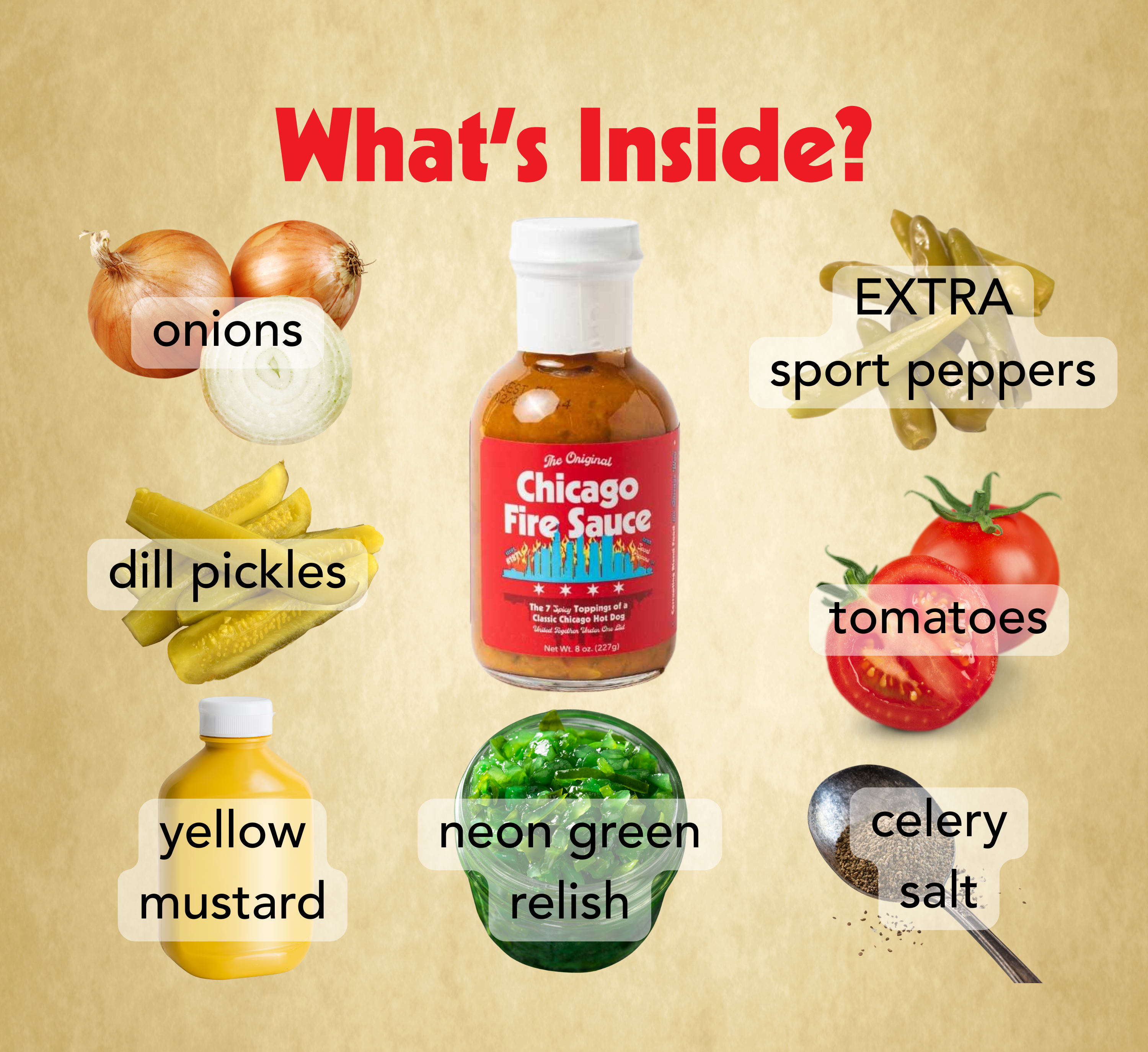 The Chicago Sauces, Mild & Spicy