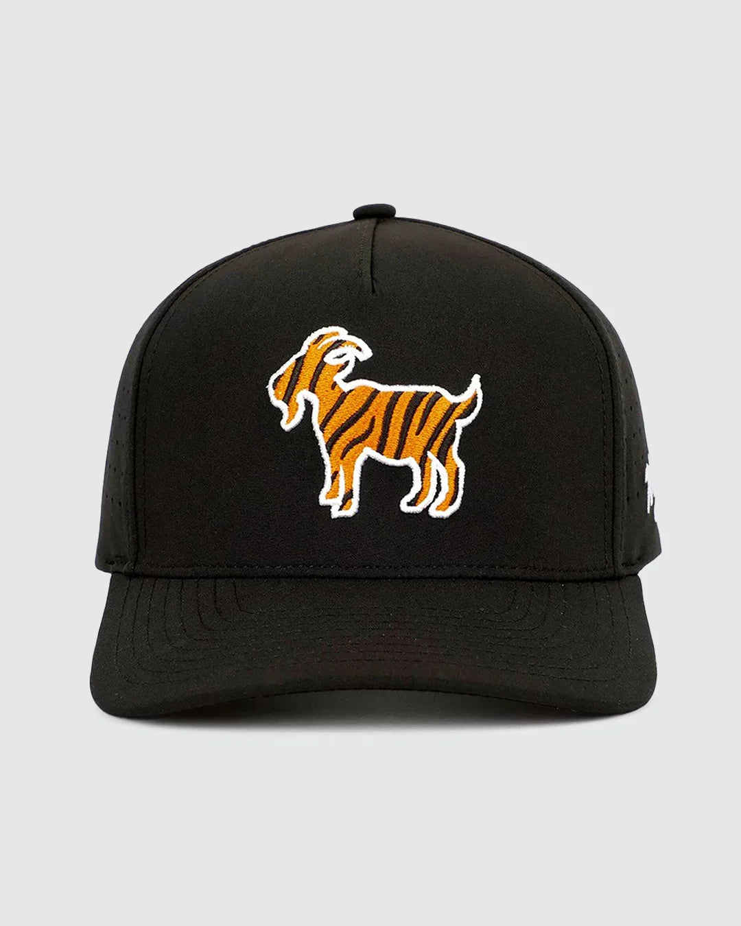 Waggle Original Snapback Hat - The GOAT (Black)