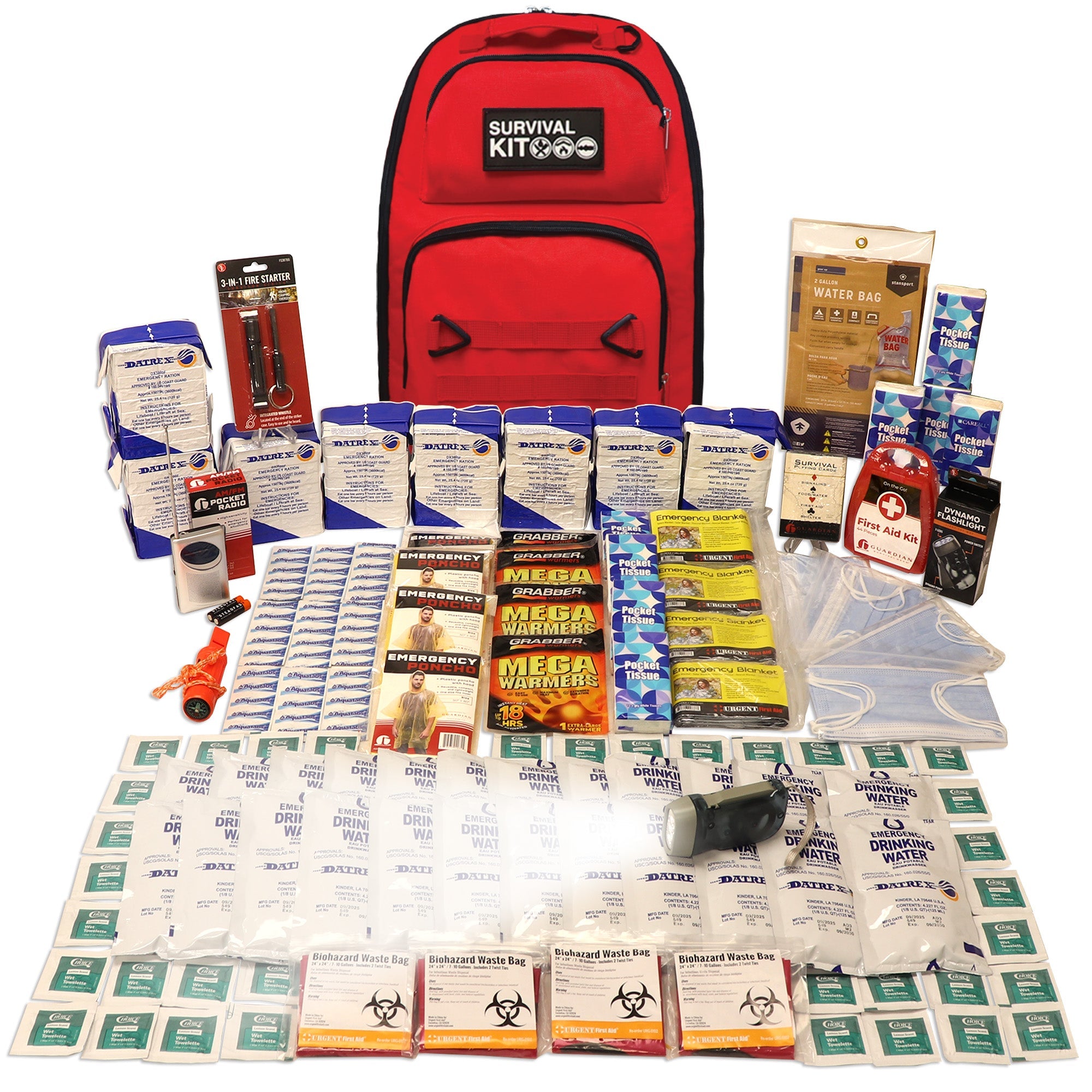 Prepared Survival Kit -  Emergency & Disaster Go Bag