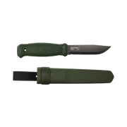 Mora Garberg Blackblade Military Green Carbon with Simple Poly Sheath #14528