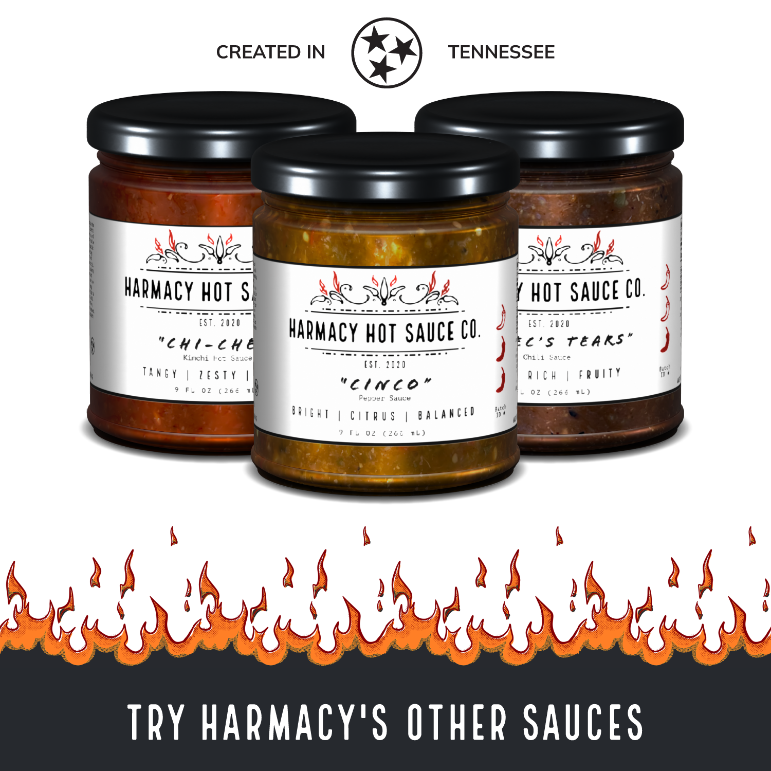 Brimstone - Roasted Red Pepper & Tahini (9oz)