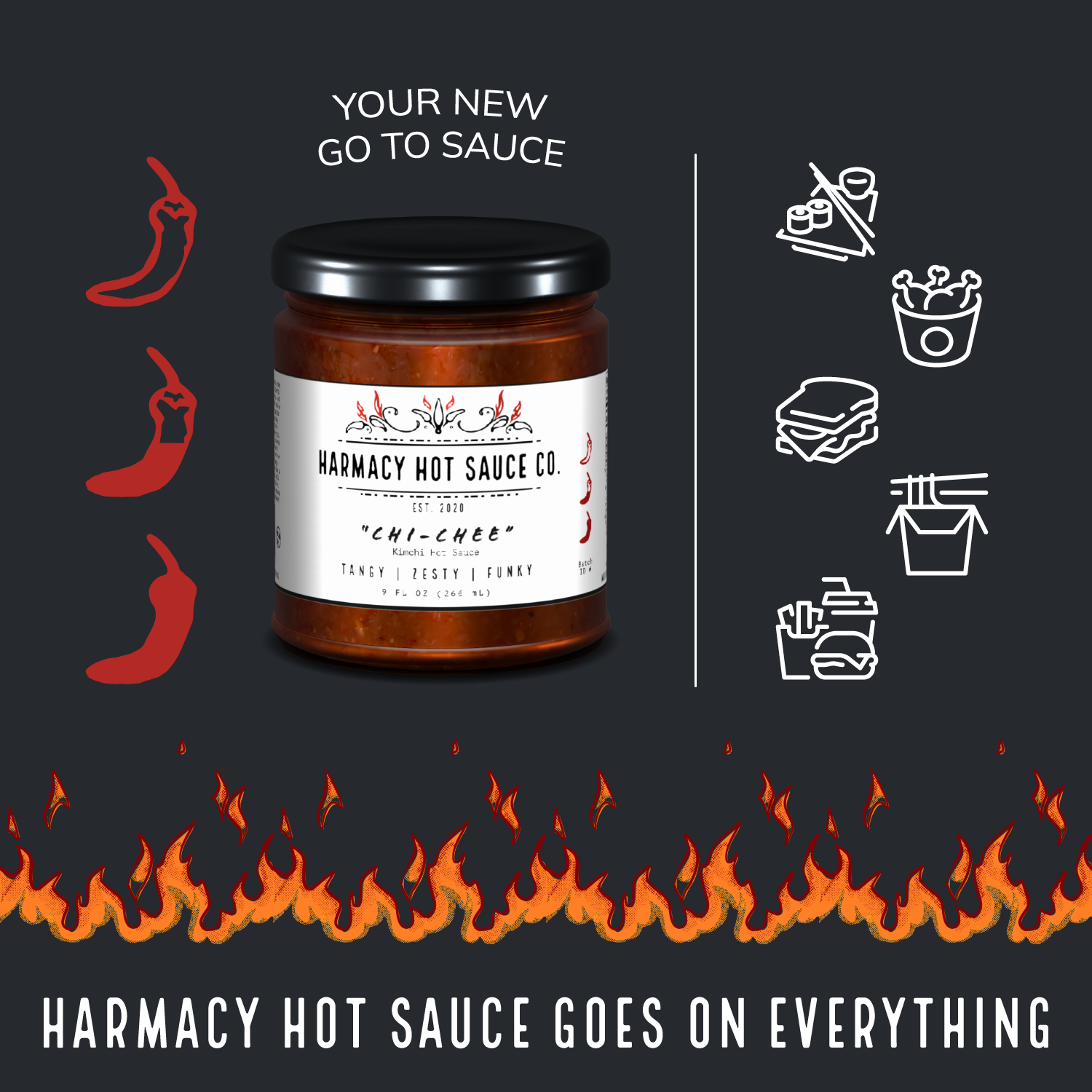 Chi-Chee - Fermented Kimchi (9oz)