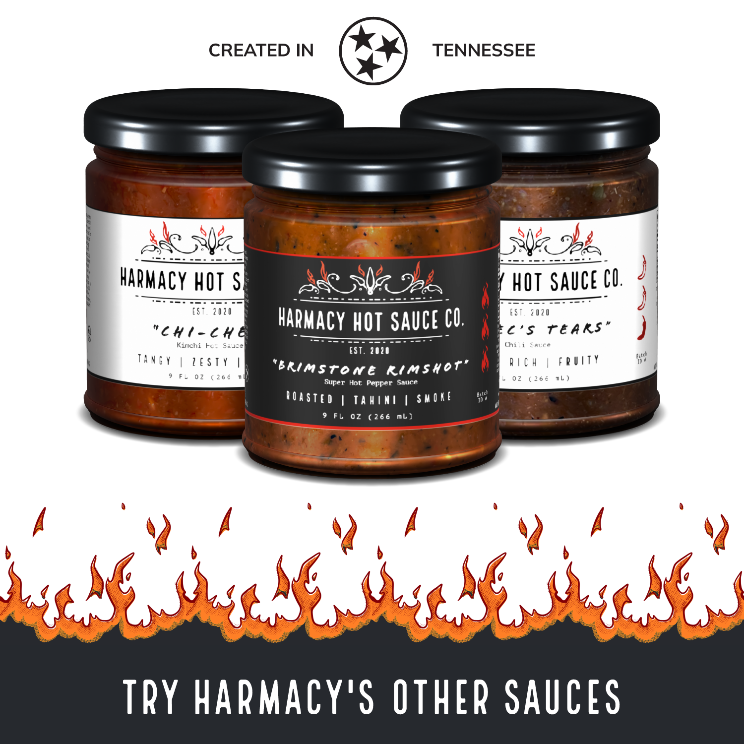 Pata del Diablo - Extra Hot Tomatillo & Tangerine (9oz)