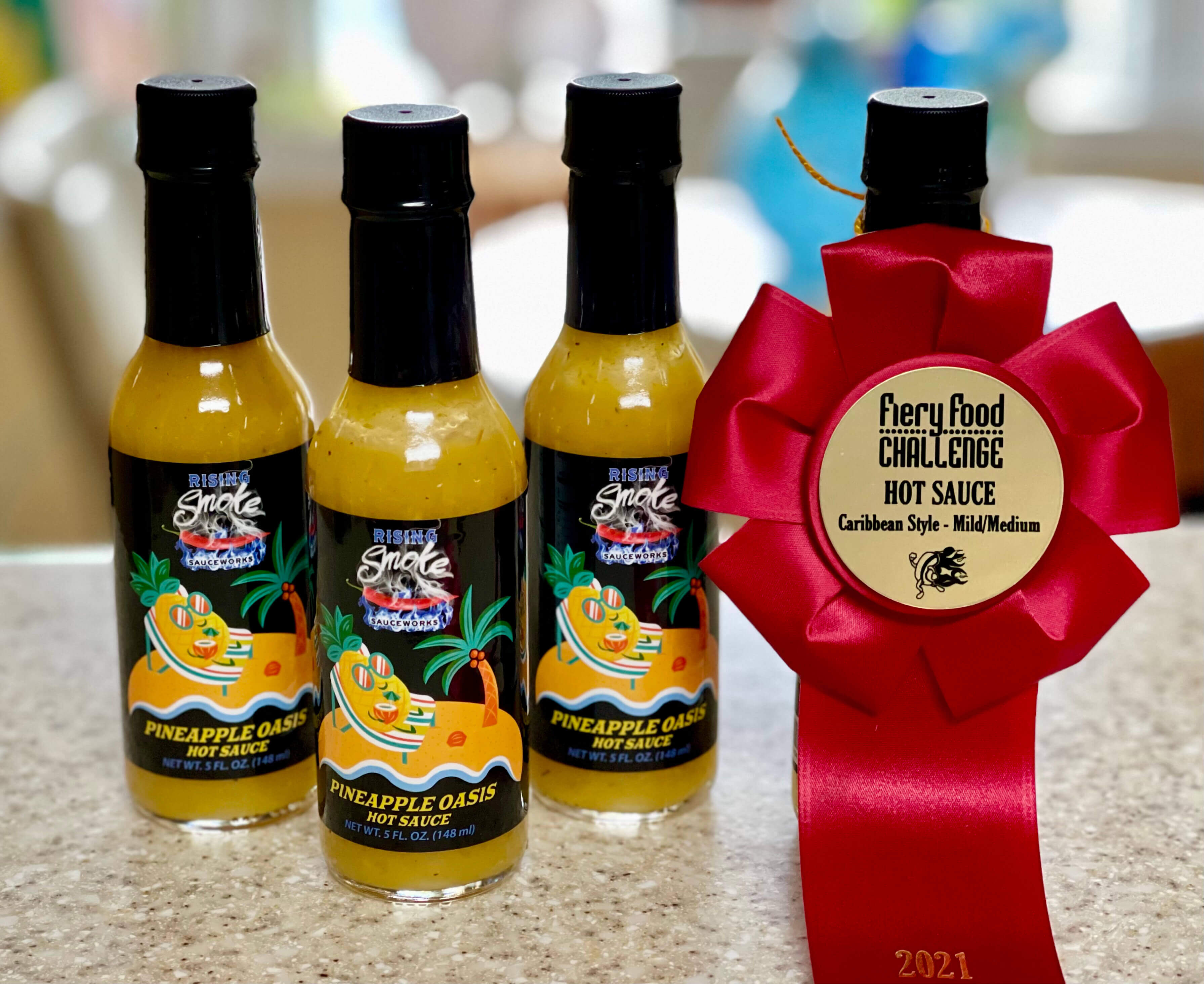 Pineapple Oasis - Aji Lemon Drop Sweet Pepper Sauce (Medium)