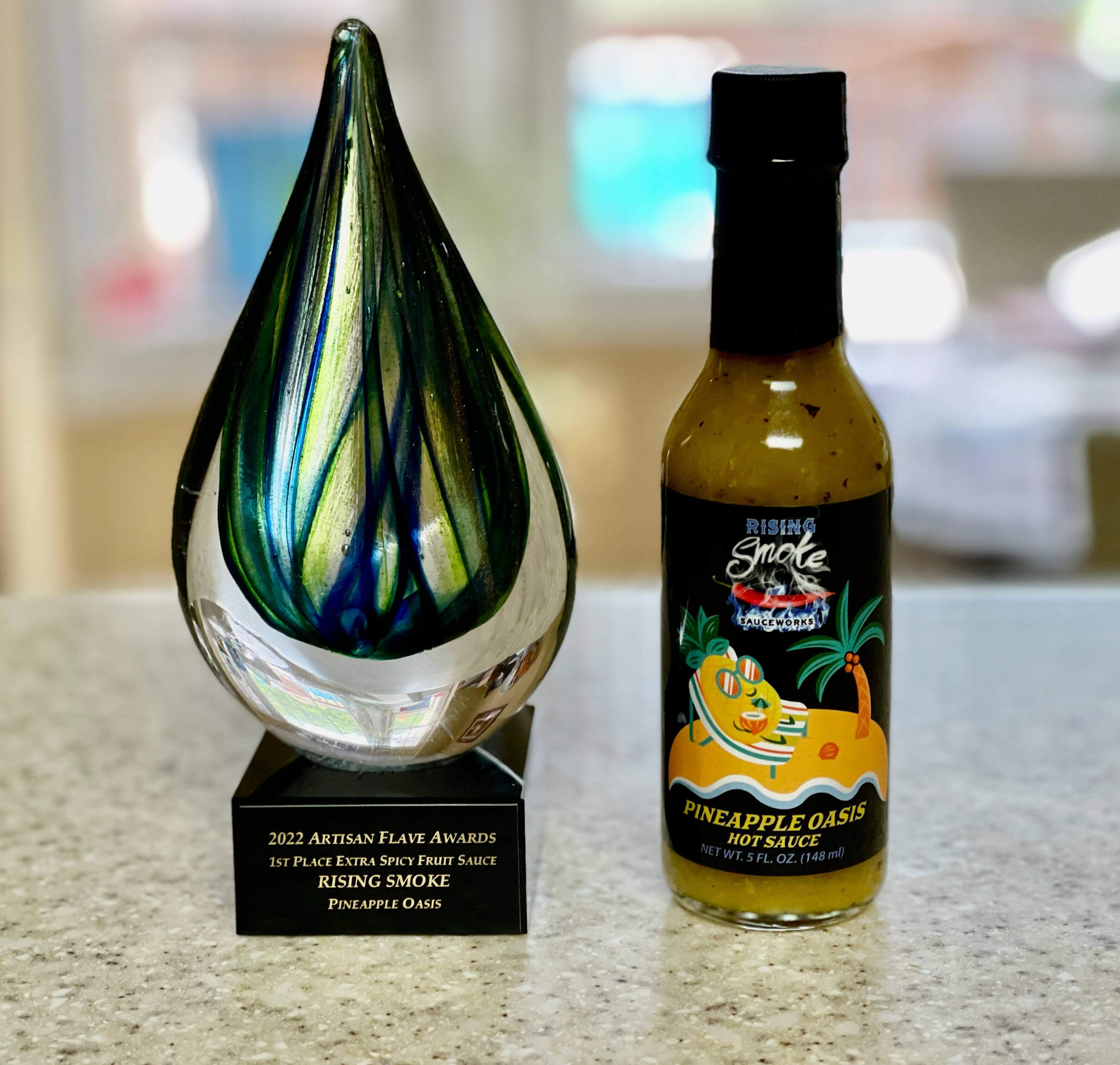 Pineapple Oasis - Aji Lemon Drop Sweet Pepper Sauce (Medium)