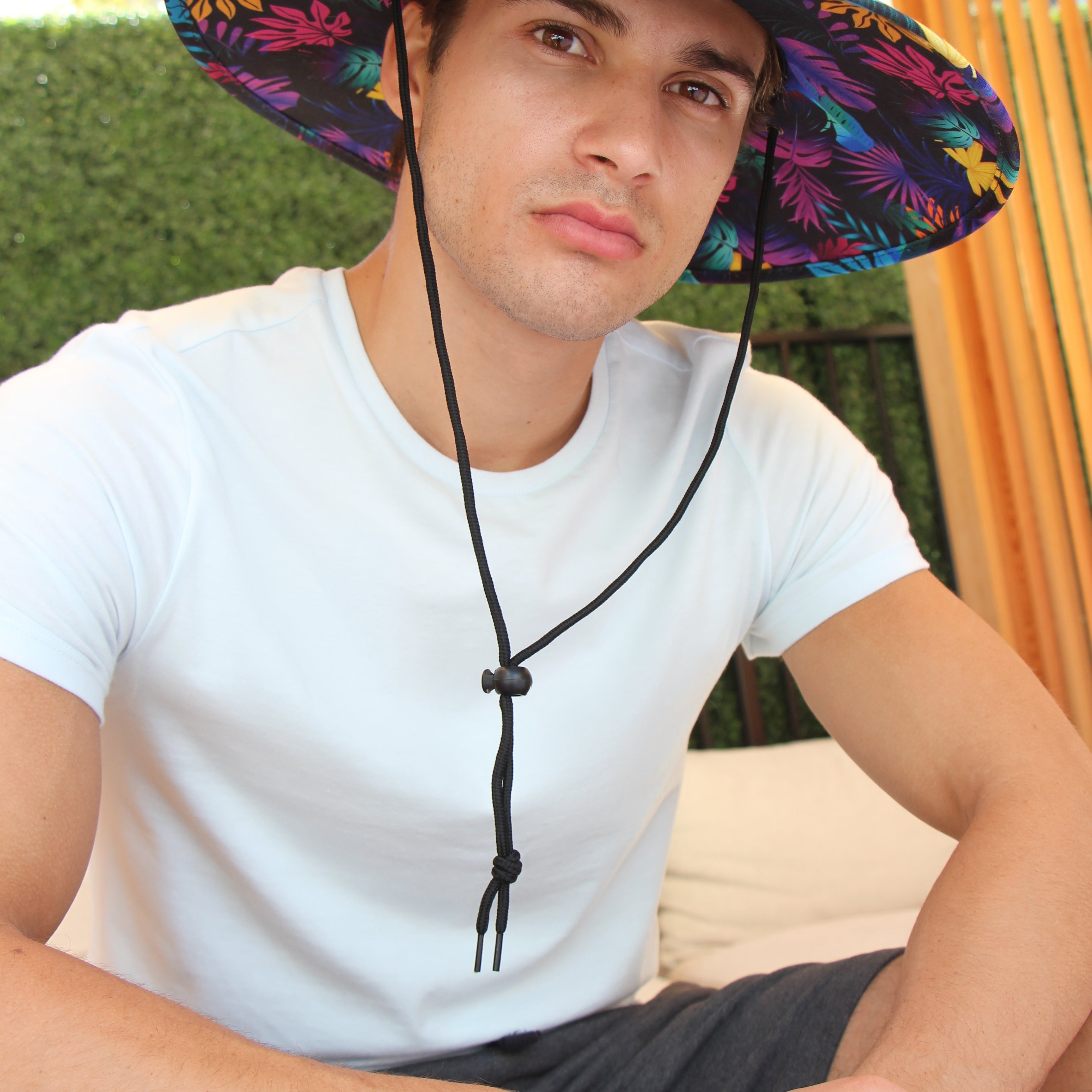 Neon Forest Straw Hat