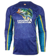 Men's Bass Camo L/S UV Fishing Shirt