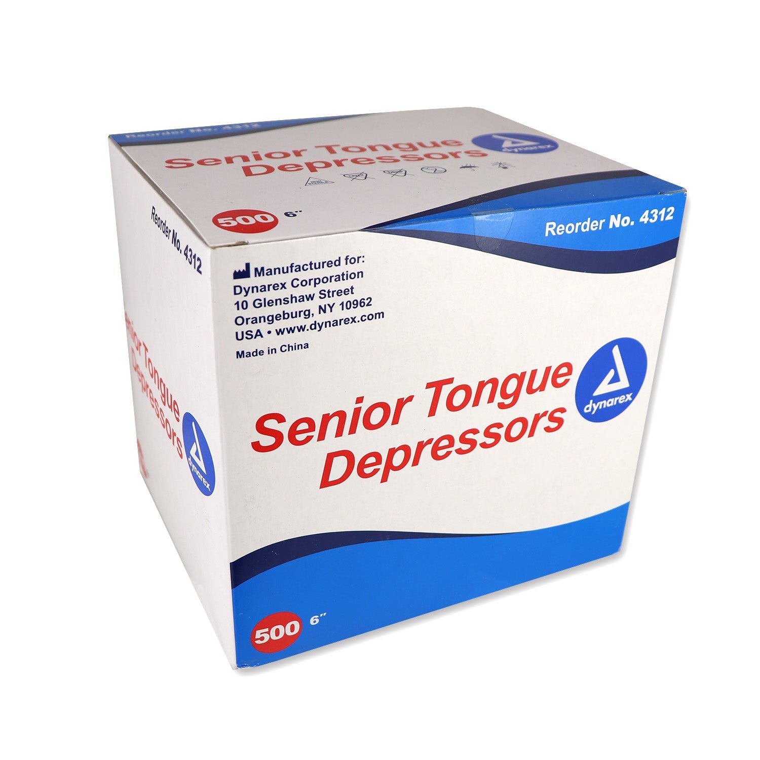 Tongue Depressor, Non-Sterile - 500 per box