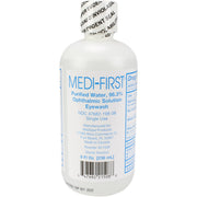 Eye Wash - Plastic Bottle - One Time Use - 8 oz