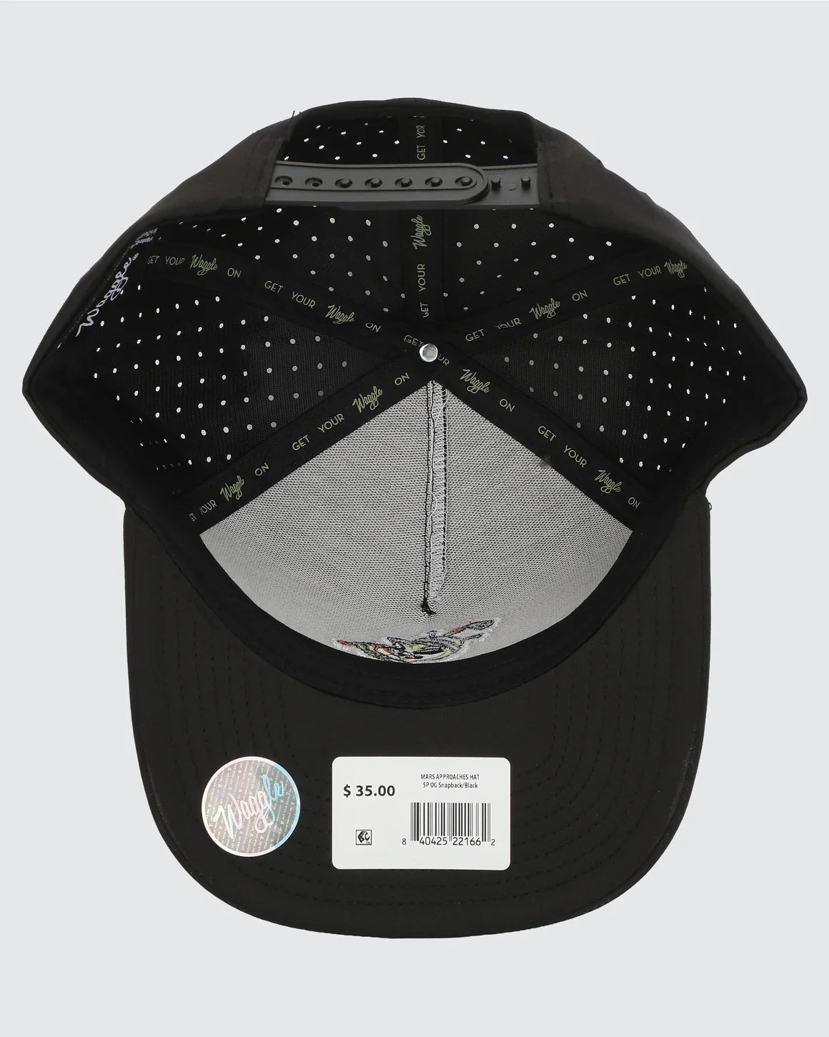 Waggle Original Snapback Hat - Mars Approaches