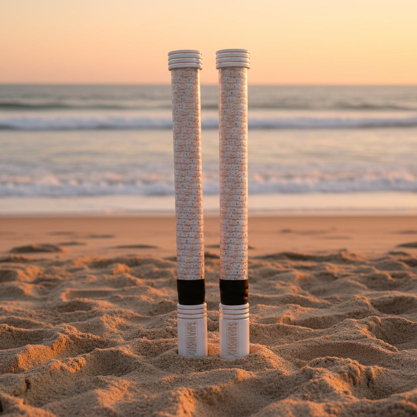 Big Moe White Edition LED Whips | Solid Color High-Output Safety Whips | Pair